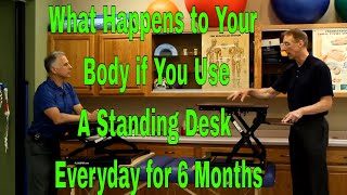 What Happens to Your Body If You Use A Standing Desk Everyday for 6 Months [upl. by Aiselad]