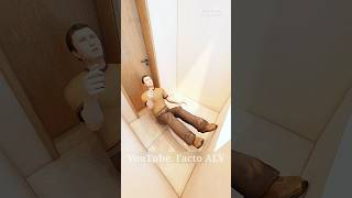 Tired of the small room he created a luxurious bedroom 😇 3D animation shorts [upl. by Northrop]