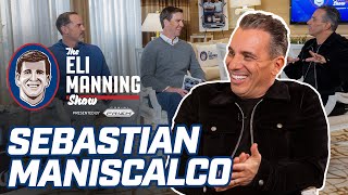 Eli Manning CRASHES Sebastian Maniscalcos Vegas Trip Are Comedians Funny in Real Life [upl. by Ecnesse]