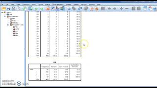 SPSS v23  Lesson 53 Binary Logistic regression الانحدار اللوجستي الثنائي [upl. by Belmonte]