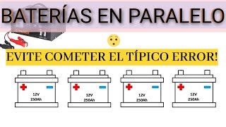 NO COMETAS EL TÍPICO ERROR DE CONEXIÓN PARALELA [upl. by Philippine]