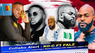 KOC In Nigeria For a Collaboration with Falz Cameroun YouTubers How Far [upl. by Leksehc666]