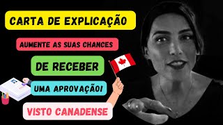 Carta de explicação para o visto canadense 🧐 [upl. by Careaga]