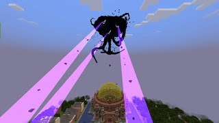 I Spawn Wither Storm in Endercon Map [upl. by Amsirahc]