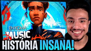 REACT Anomalia Miles Morales  Enygma Reagindo [upl. by Biancha133]