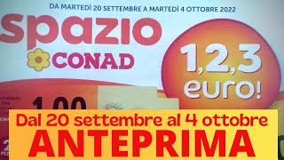 Volantino CONAD dal 20 settembre al 4 ottobre ANTEPRIMA [upl. by Cleo]