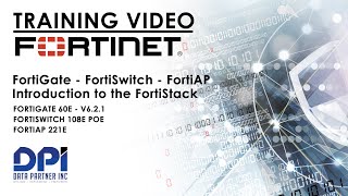 Intro to FortiStack  FortiGate  FortiSwitch  FortiAP [upl. by Euqinim]