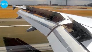 Lufthansa A319 Beautiful Windy Landing at Paris Charles de Gaulle Airport [upl. by Koorb]