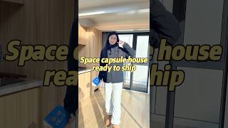 Space capsule is coming your life needs it spacecapsule Disassembly house Detachable capsule [upl. by Tyoh]