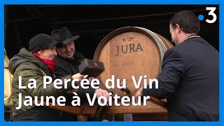 Jura  25e édition de la Percée du Vin Jaune à Voiteur [upl. by Ardelia26]