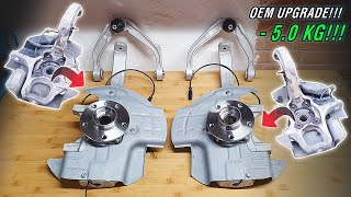 Alfa Romeo Brera Lightweight Steering Knuckles Refurbishment [upl. by Niel]