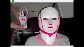 DermaLight™ LED Light Therapy Face Mask Anti Aging Acne [upl. by Nehcterg384]