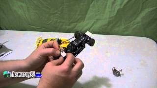 Kyosho Miniz MR03 Upgraded Tires amp Motor [upl. by Gilbertson]