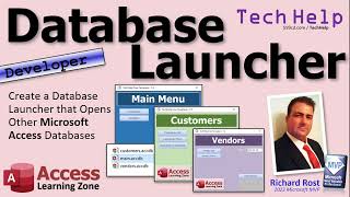 Create a Database Launcher that Opens Other Microsoft Access Databases [upl. by Kwang531]