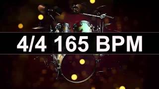 🔴 Drums Metronome 165 BPM [upl. by Asilegna171]