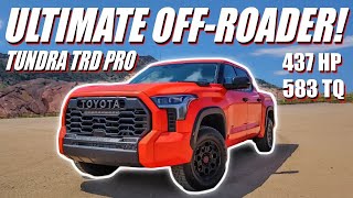 TOYOTA TUNDRA TRD Pro Car Review INTERIOR and EXTERIOR Walkaround and Features [upl. by Daniella]