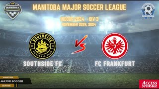 November 20th WSF Div 3 Southside FC vs FC Frankfurt [upl. by Hally166]