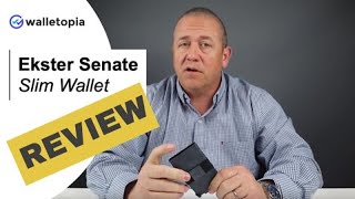 Ekster’s Senate wallet has massive capacity for it’s footprint see how [upl. by Russia]