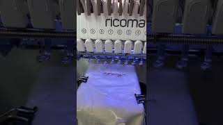 Embroidering A Sleeve On Ricoma EM1010 Using 8 In 1 Hoop 💕 smallbusiness viral foryou [upl. by Cordle]