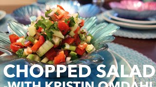 How to Make An Easy Chopped Salad [upl. by Allys686]