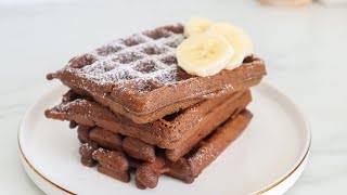 gaufre au chocolat sans gluten [upl. by Cochran74]