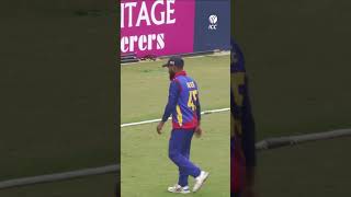 Dipendra Singh Airee funny moments nepalicricketlive [upl. by Ricoriki802]