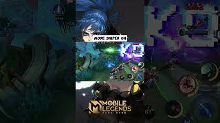 BEATRIX MODE SNIPER ON mobilelegends mlbb beatrix [upl. by Oulman]