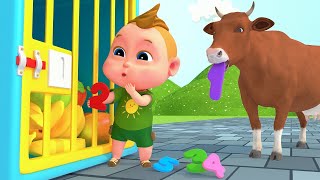 Animal Dance Song Compilation  Kids Songs and Nursery Rhymes  Baby SumoCoco [upl. by Nuahsad322]