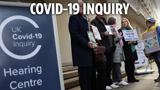 LIVE Latest details from the Covid19 Inquiry [upl. by Tandi]