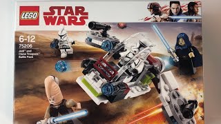 Lego Star Wars Top Preis 75206 Jedi und Clone Troopers Battle Pack [upl. by Assirek]