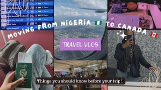 Travel VlogGoing from Nigeria 🇳🇬 to Canada 🇨🇦Traveling AloneFlying Air France [upl. by Noah]