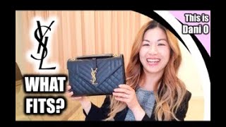 What fits in the YSL Medium Envelope bag  Saint Laurent [upl. by Aroon]