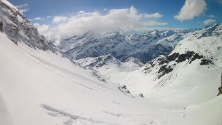 Riding the Passo della Civera in Gressoney Monterosa Italy [upl. by Mackey717]