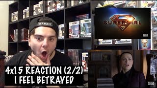 SUPERGIRL  4x15 O BROTHER WHERE ART THOU REACTION 22 [upl. by Artima]