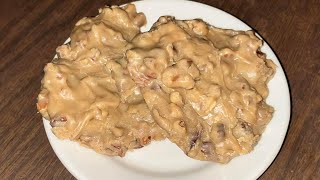 Louisiana Pralines Recipe  How To Make Pralines AKA Pecan Candy In The Microwave [upl. by Noiroc725]