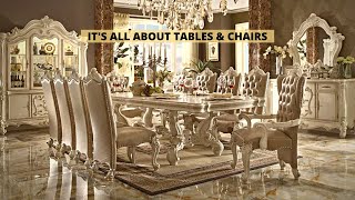 Amazing Dining Sets European Dining table Dining Room Decorating Ideas  Dining Table Design [upl. by Delainey]