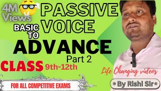 Active And Passive Voice Basic To Advance By Rishi Sir [upl. by Barnabe]