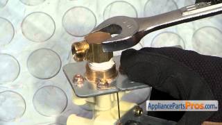 How To Replace FrigidaireElectrolux Water Inlet Valve 154637401 [upl. by Irat]