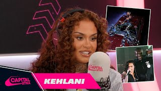 Kehlani reacts to new viral song about her amp shares her fave parts about the UK 🇬🇧🔥 Capital XTRA [upl. by Anatnahs205]