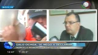 Canal 9 Bahía Blanca  GALO OCHOA SE NEGÓ A DECLARAR [upl. by Molahs]