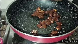 Home made chocolate almond bites 4 Ingredients chocolate bites very delicious 😋😋😋 [upl. by Nerraj]