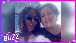 Salma Hayek celebra el cumpleaños 80 de su mamá con una gran fiesta  Buzz [upl. by Aisile]