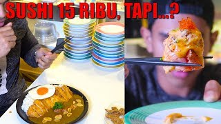 BANGKRUT  AKHIR BULAN MUKBANG SUSHI 😭 [upl. by Swetiana]