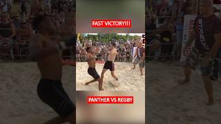 Rugby player vs Black Mamba strelka mma [upl. by Nawk844]