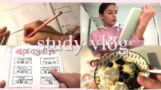 Ders Çalışma Vlogu  Bullet Journal  Ders Çalışma Rutinim LGS  Selin Doğan [upl. by Jump]