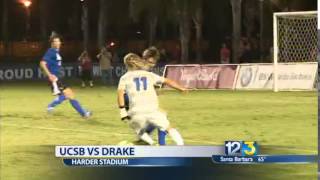 UCSB Soccer vs Drake [upl. by Ulrika]