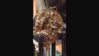 Testing a Japy Frères clock movement after restoration [upl. by Ahseim372]