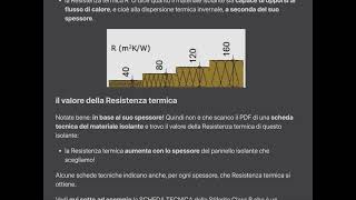 50 Isolamento termico e Resistenza Termica [upl. by Rape142]