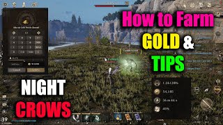 Night Crows How to Farm Gold amp TIPS [upl. by Atirehc]