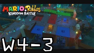 Mario  Rabbids Kingdom Battle  World 43 Lava Pit The Tough Get Going  MyoGaming [upl. by Elspet423]